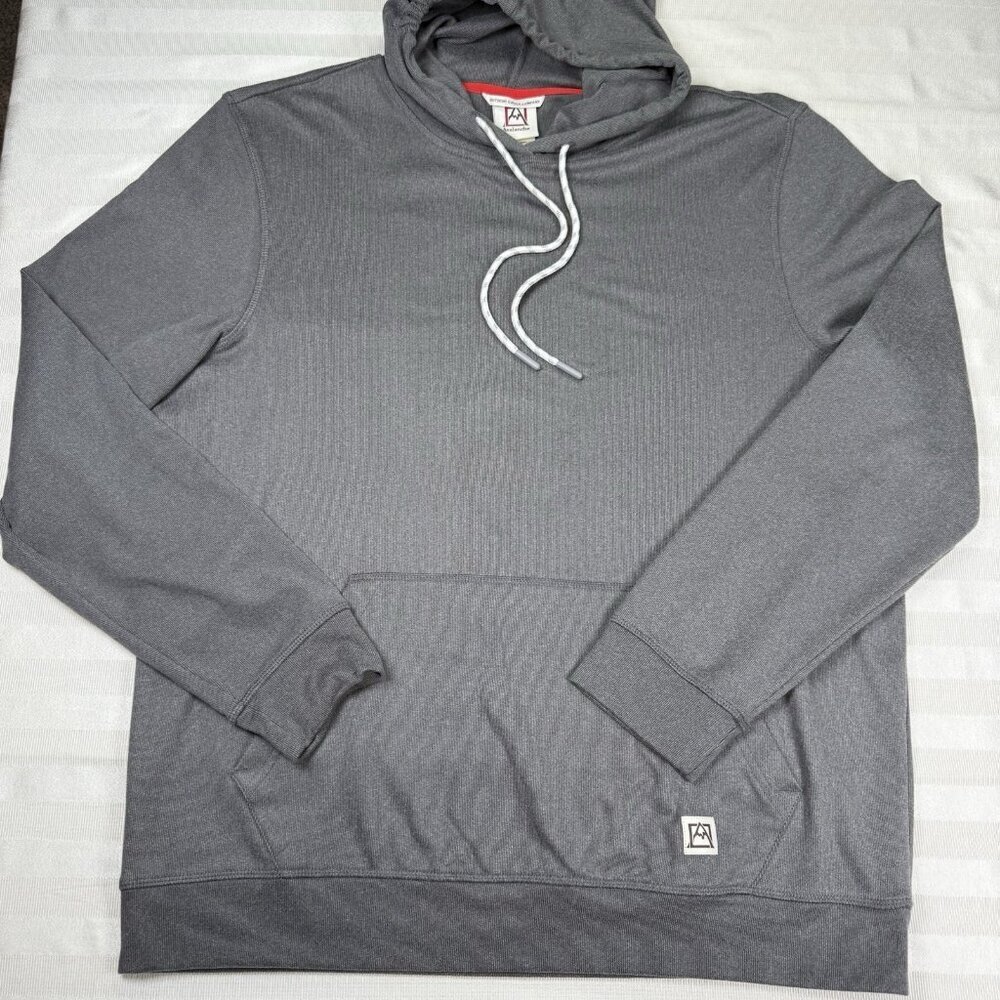 Avalanche Outdoor Supply Company Charcoal Gray Pullover Hoodie Large - Picture 11 of 11